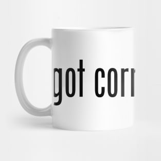 Got Corned Beef? Filipino Food Humor Design by AiReal Apparel Mug